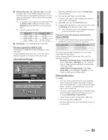 Preview for 21 page of Samsung Series 8 8000 UN46C8000 User Manual