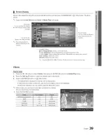 Preview for 39 page of Samsung Series 8 8000 UN46C8000 User Manual