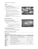 Preview for 42 page of Samsung Series 8 8000 UN46C8000 User Manual