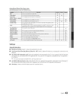 Preview for 43 page of Samsung Series 8 8000 UN46C8000 User Manual