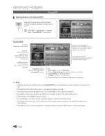 Preview for 48 page of Samsung Series 8 8000 UN46C8000 User Manual