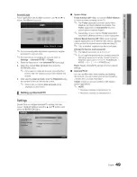 Preview for 49 page of Samsung Series 8 8000 UN46C8000 User Manual