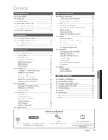 Preview for 3 page of Samsung series 8+ 8000 User Manual