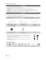 Preview for 4 page of Samsung series 8+ 8000 User Manual