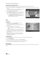 Preview for 40 page of Samsung series 8+ 8000 User Manual