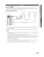 Предварительный просмотр 43 страницы Samsung series 8+ 8000 User Manual