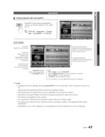 Preview for 47 page of Samsung series 8+ 8000 User Manual