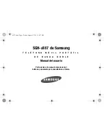 Preview for 1 page of Samsung SGH-A187 Manual Del Usuario