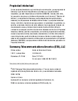 Preview for 2 page of Samsung SGH-A707 SERIES Manual Del Usuario