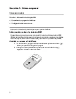 Предварительный просмотр 8 страницы Samsung SGH-A707 SERIES Manual Del Usuario