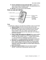 Предварительный просмотр 17 страницы Samsung SGH-A707 SERIES Manual Del Usuario