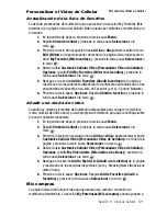 Preview for 121 page of Samsung SGH-A707 SERIES Manual Del Usuario