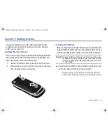 Preview for 9 page of Samsung SGH-a887 Series User Manual