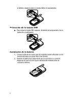 Preview for 8 page of Samsung SGH-C416 Manual Del Usuario
