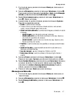 Preview for 47 page of Samsung SGH C417 - Cell Phone - AT&T Manual Del Usuario