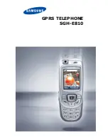 Preview for 2 page of Samsung SGH-E810 Quick Manual