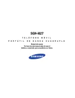 Preview for 1 page of Samsung SGH-i627 Series Manual Del Usuario