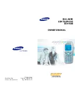 Preview for 1 page of Samsung SGH-N500 Owner'S Manual