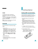 Preview for 9 page of Samsung SGH-N500 Owner'S Manual
