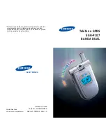Preview for 1 page of Samsung SGH-P107 Manual Del Usuario
