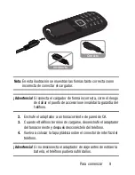 Preview for 13 page of Samsung SGH-S150G Manual Del Usuario
