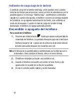 Preview for 14 page of Samsung SGH-S150G Manual Del Usuario