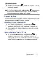 Preview for 15 page of Samsung SGH-S150G Manual Del Usuario