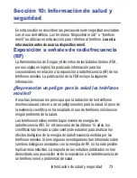 Preview for 77 page of Samsung SGH-S150G Manual Del Usuario