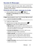 Preview for 53 page of Samsung SGH-S275G Manual Del Usuario