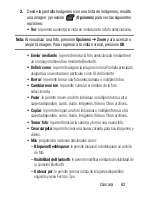 Preview for 67 page of Samsung SGH-S275G Manual Del Usuario