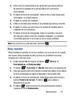 Preview for 79 page of Samsung SGH-S275G Manual Del Usuario