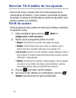 Preview for 82 page of Samsung SGH-S275G Manual Del Usuario