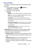 Preview for 87 page of Samsung SGH-S275G Manual Del Usuario