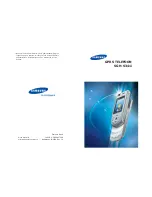 Samsung SGH-S341 Manual preview