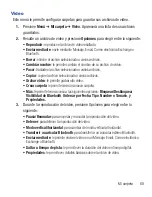 Preview for 73 page of Samsung SGH-S425G Manual Del Usuario