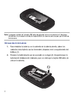 Preview for 10 page of Samsung SGH-T255G Manual Del Usuario