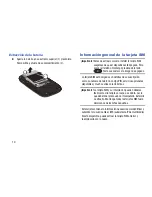 Preview for 14 page of Samsung SGH-T289 Manual Del Usuario