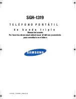 Preview for 1 page of Samsung SGH T319 Manual Del Usuario