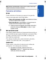 Preview for 95 page of Samsung SGH T319 Manual Del Usuario