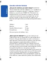 Preview for 172 page of Samsung SGH T319 Manual Del Usuario