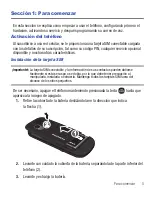 Preview for 9 page of Samsung SGH-T404G Manual Del Usuario