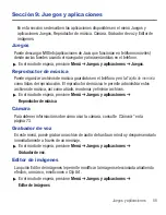 Preview for 63 page of Samsung SGH-T404G Manual Del Usuario