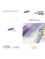 Preview for 1 page of Samsung SGH-T408 Owner'S Manual