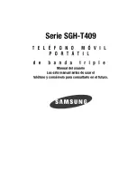 Preview for 1 page of Samsung SGH-T409 Manual Del Usuario