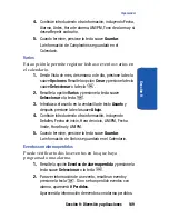 Preview for 153 page of Samsung SGH-T629 Manual Del Usuario