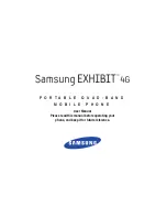 Samsung SGH-T759 User Manual preview