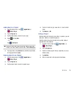 Preview for 131 page of Samsung SGH-T759 User Manual