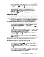 Preview for 57 page of Samsung SGH T819 - Cell Phone 30 MB Manual Del Usuario