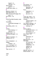 Preview for 215 page of Samsung SGHC207 User Manual