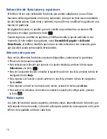 Preview for 18 page of Samsung SGHS125G Manual Del Usuario